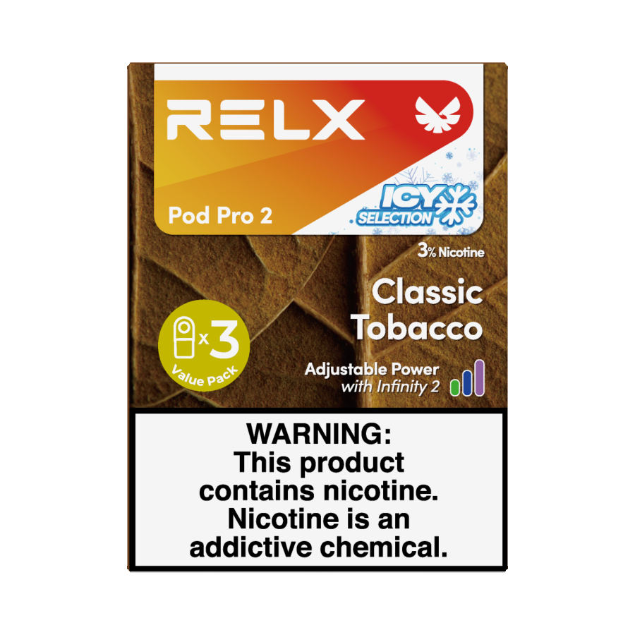 relx烟弹经典烟草