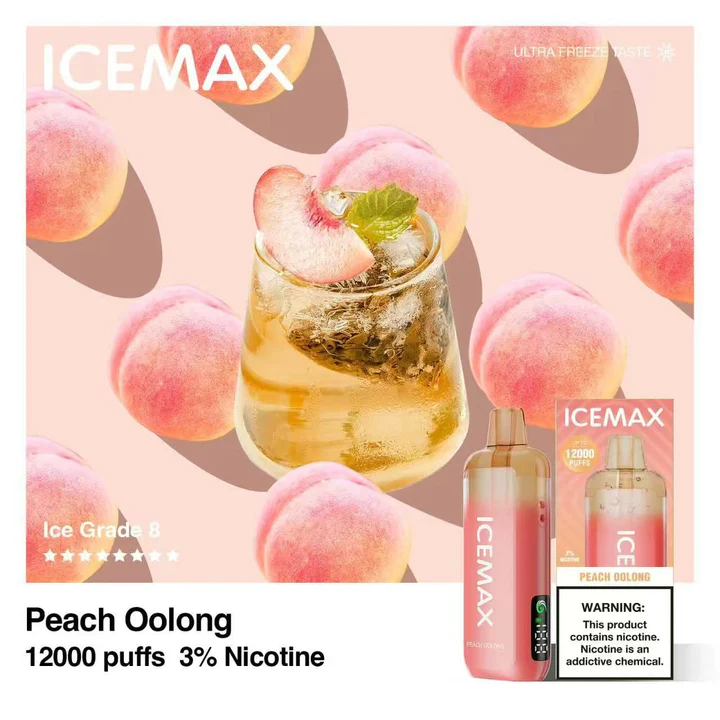 icemax一次性蜜桃乌龙