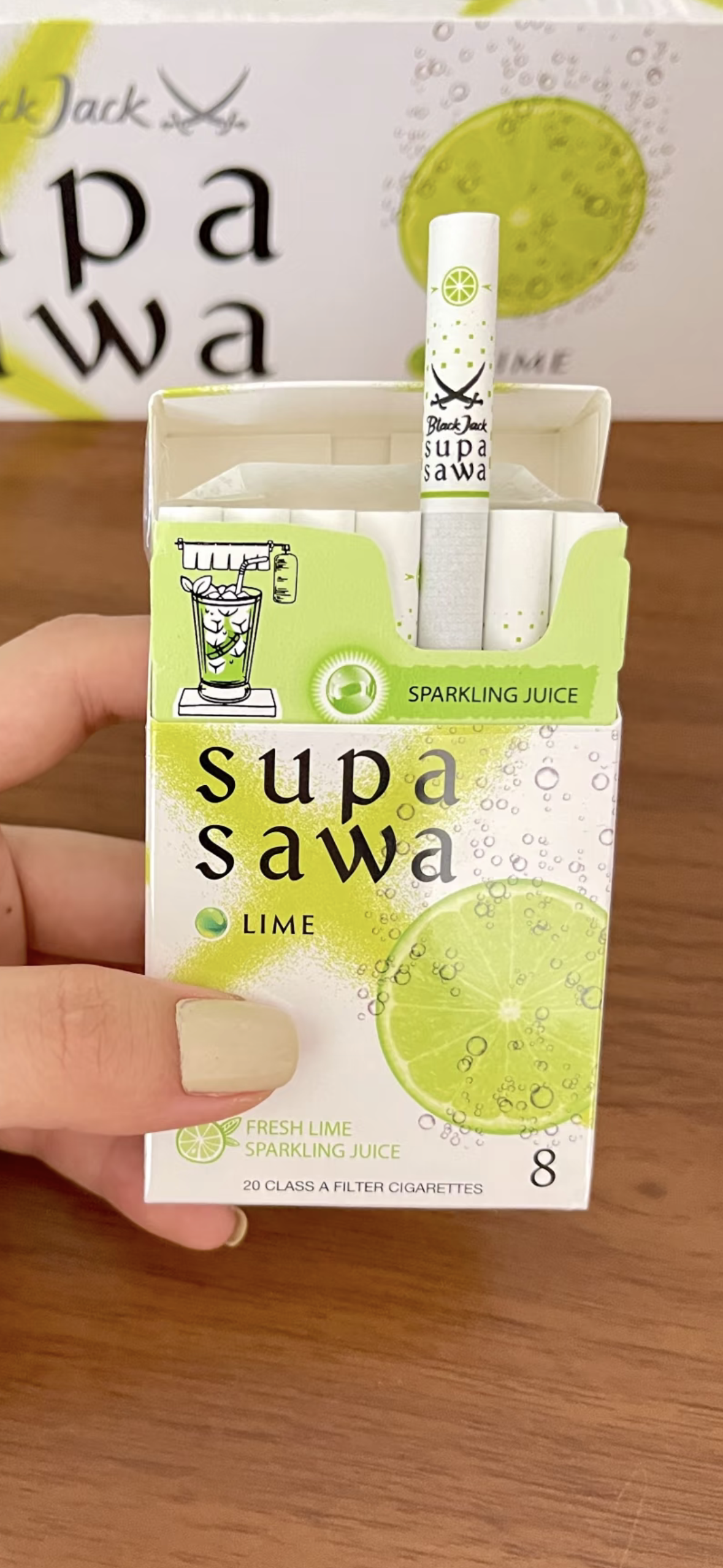 日本黑杰克青柠爆