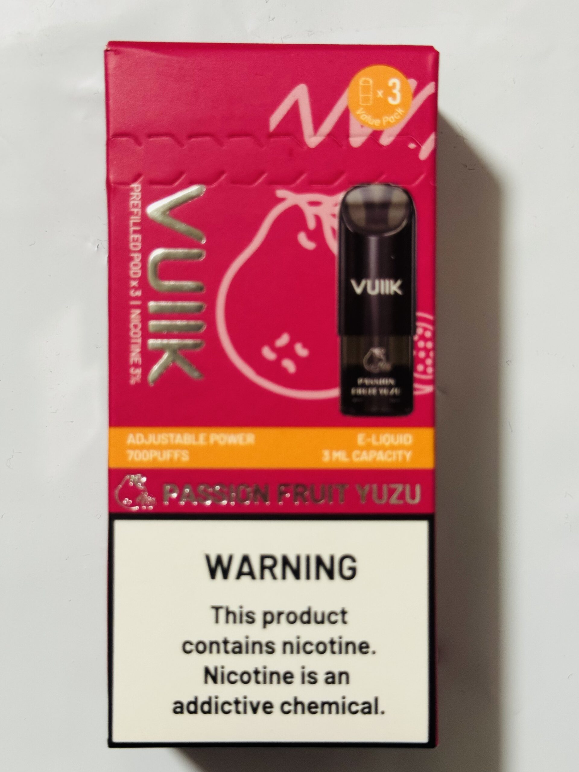 VK烟弹百香柚子