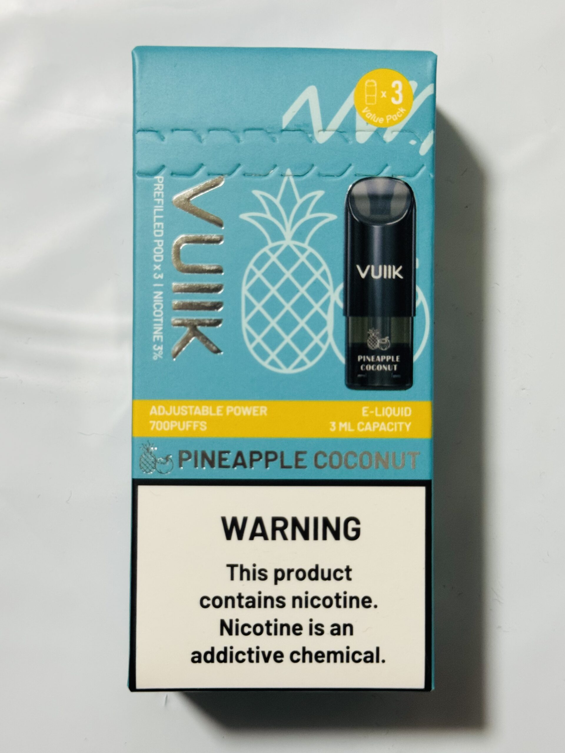 VK烟弹菠萝椰子