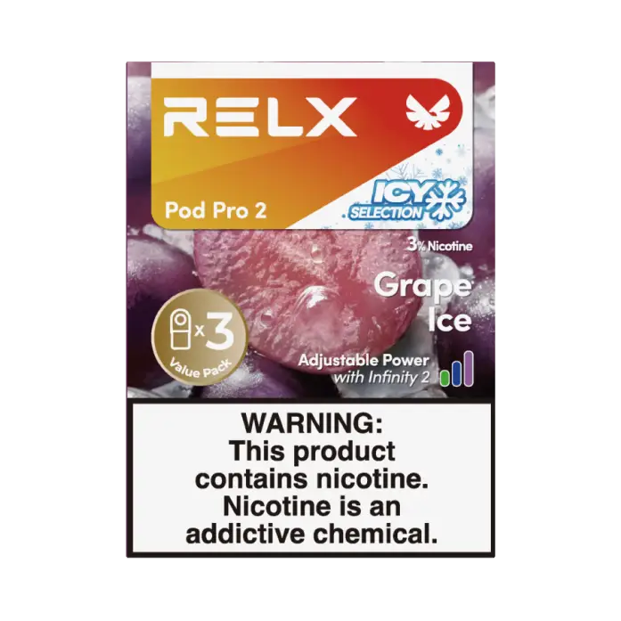 relx烟弹葡萄