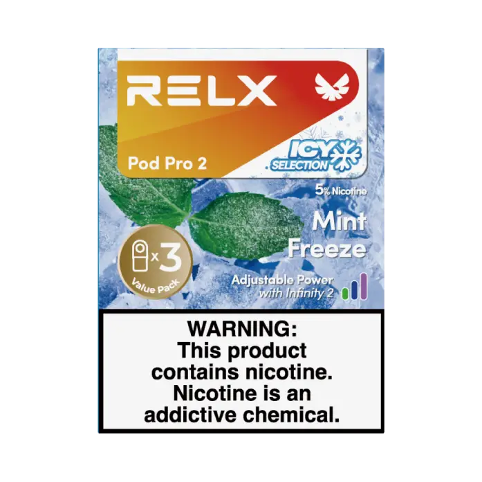 relx烟弹高凉薄荷’