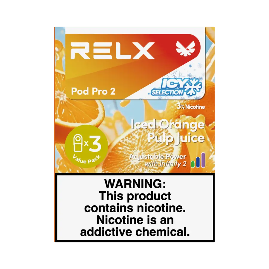 relx烟弹果粒橙
