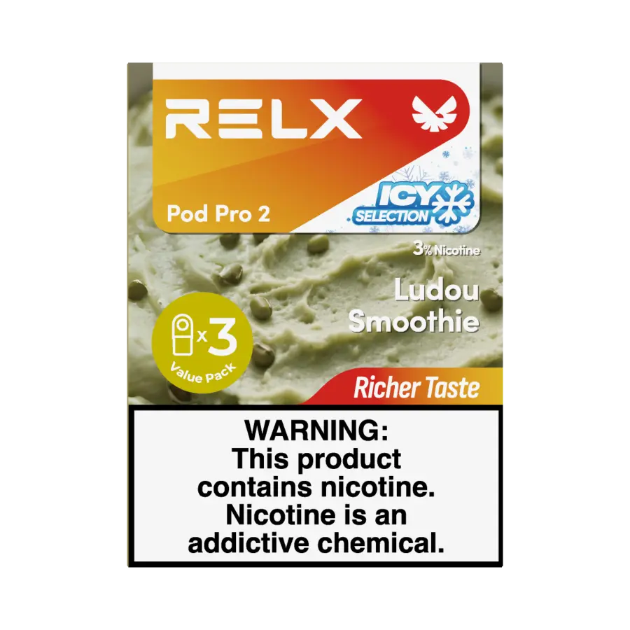 relx烟弹绿豆奶昔