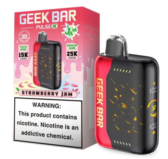 Geekbar pulse X Strawberry Jam