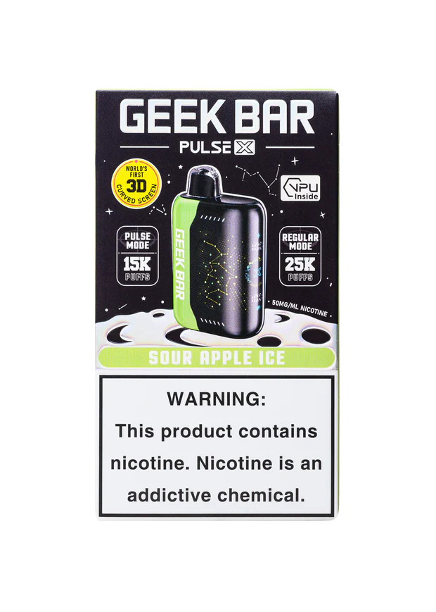 Geekbar pulse X Sour Apple Ice