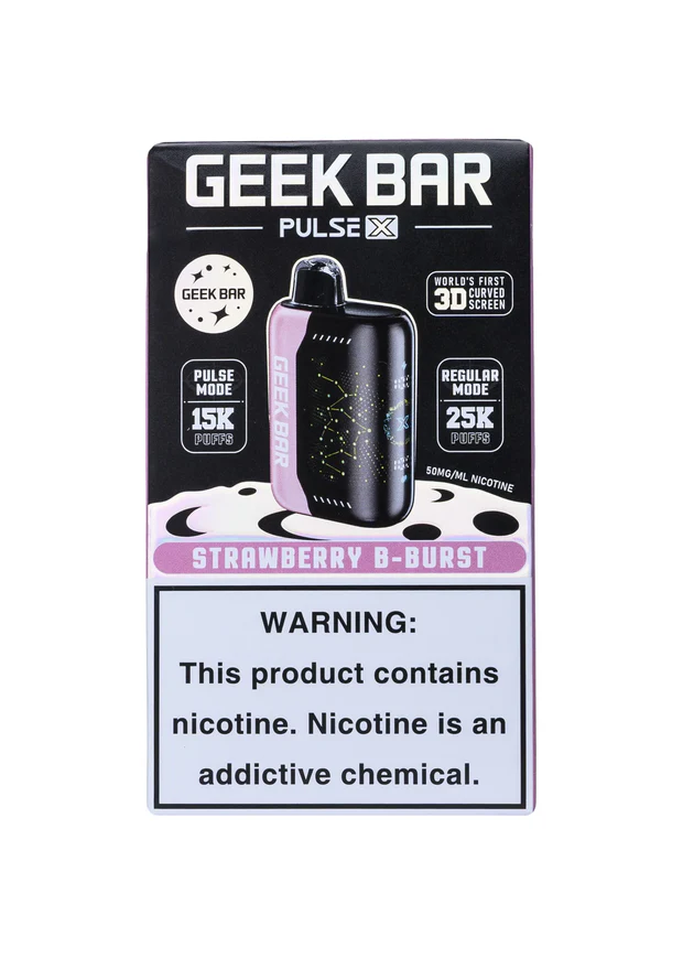 Geekbar pulse X Strawberry B Burst