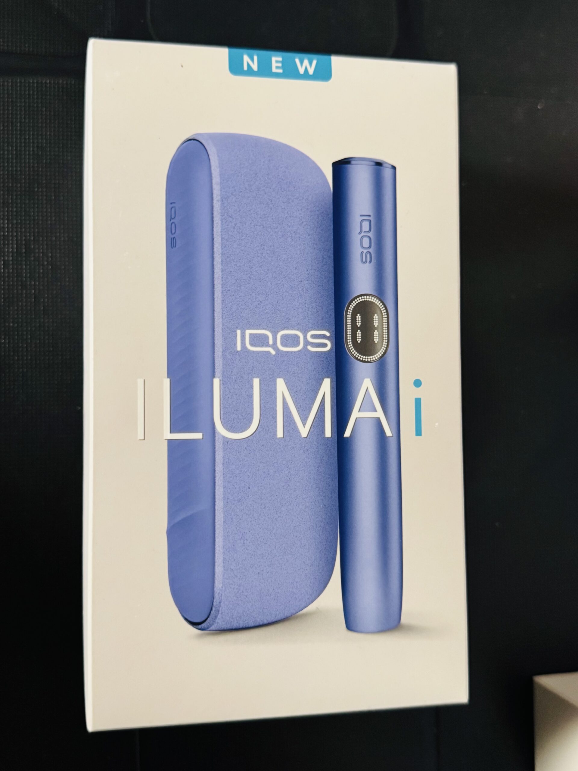 iqos侧开机器蓝色