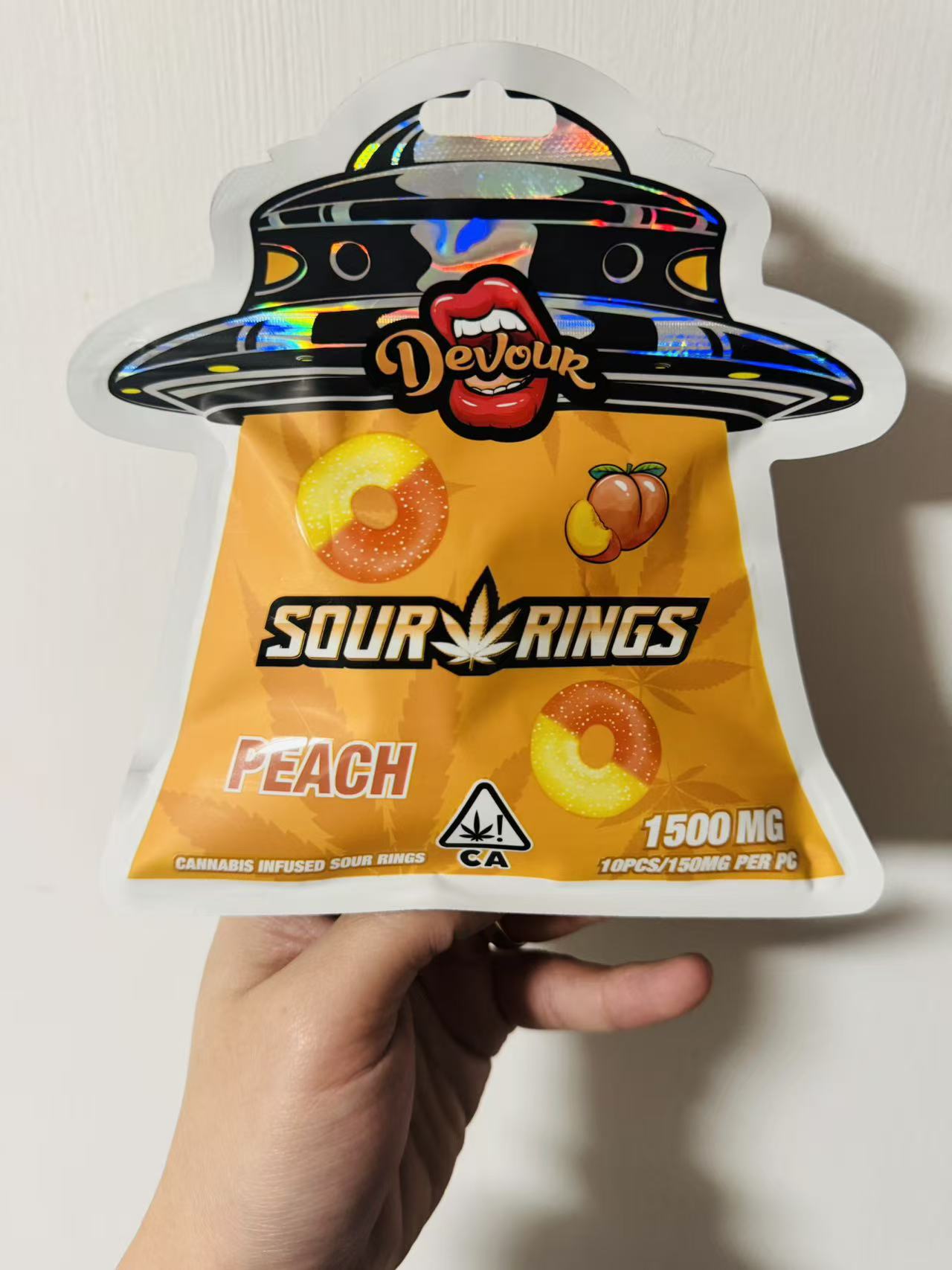 Sour Rings桃子软糖