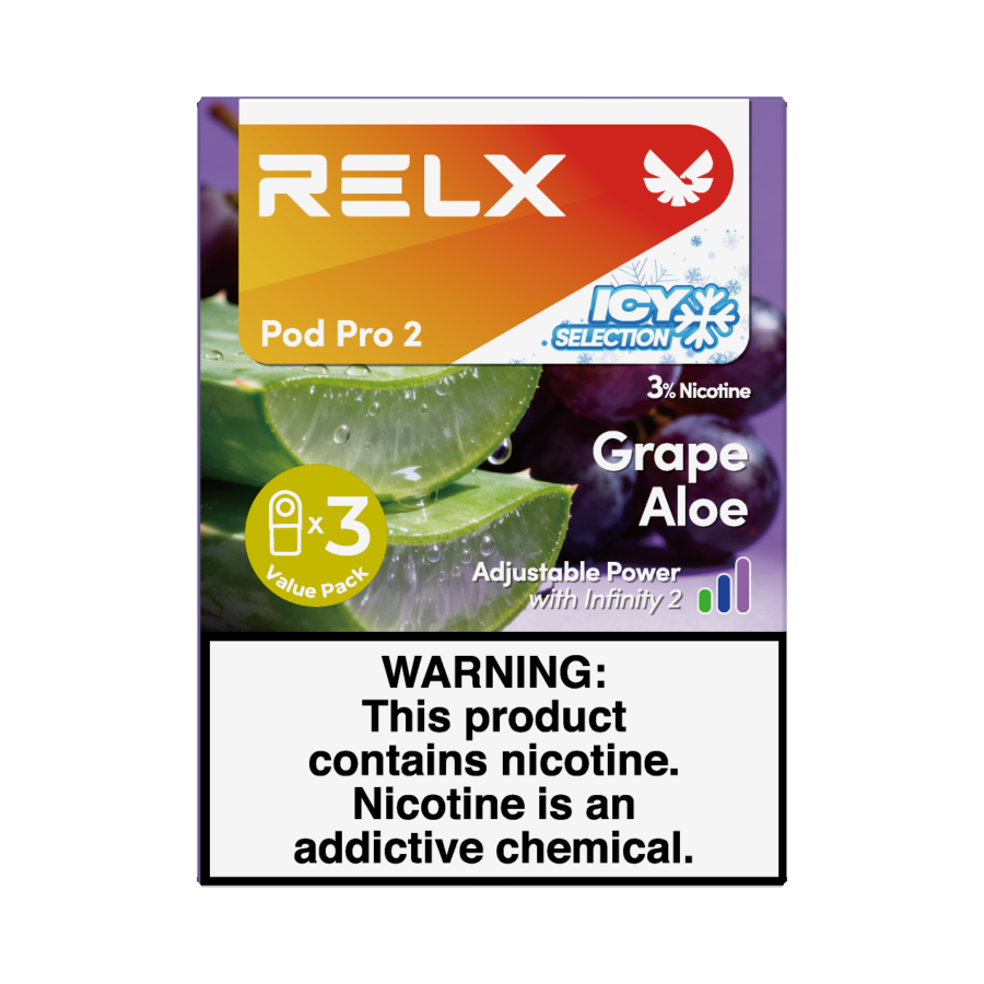 relx烟弹芦荟葡萄