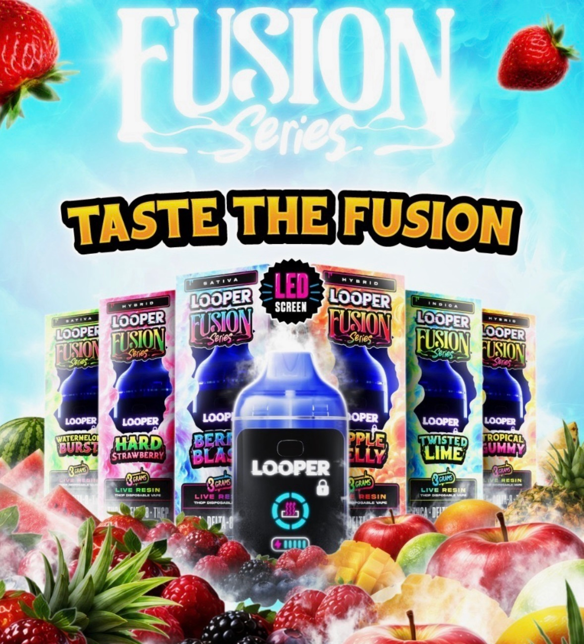 Fusion 麻油草莓
